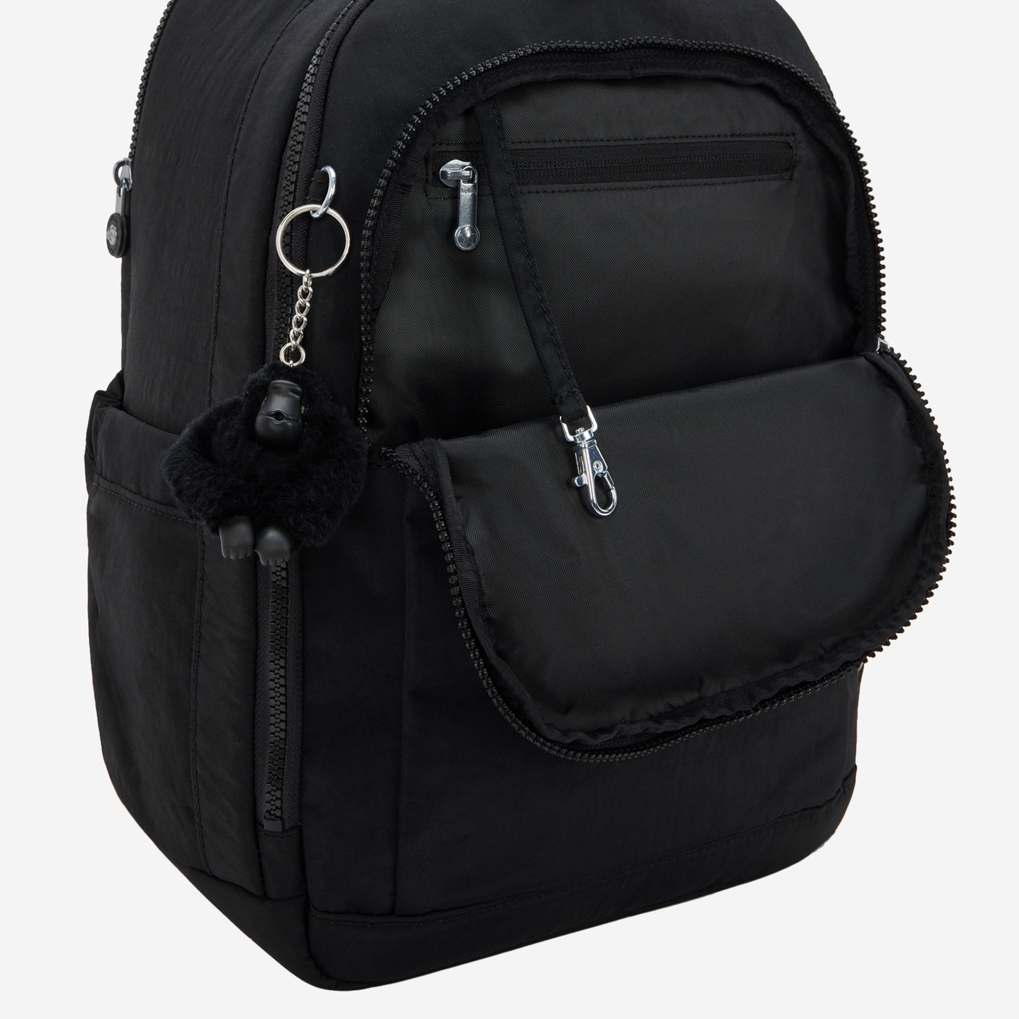 KIPLING Seoul Cabin Black Noir Large travel backpack (with laptop compartment) I9986-P39