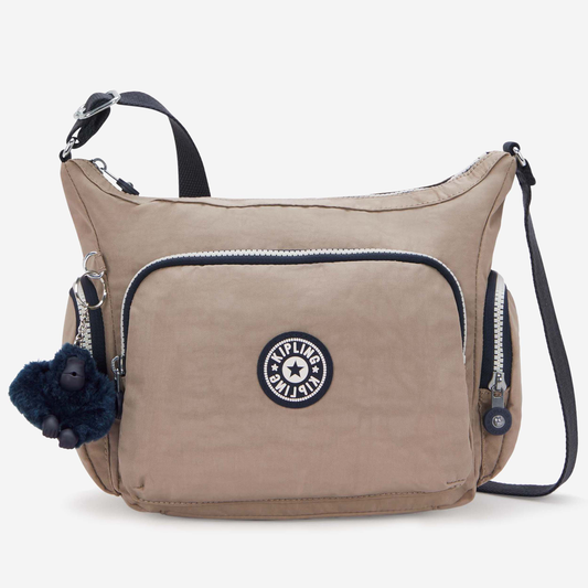 KIPLING Gabb S Soft Taupe C Medium crossbody I4493-7ML