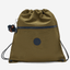 Kipling Supertaboo Treasure Green Medium Backpack (with Drawstring) 09487-1HW