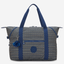 KIPLING Art M Blue on Wire Large tote I6004-9PC