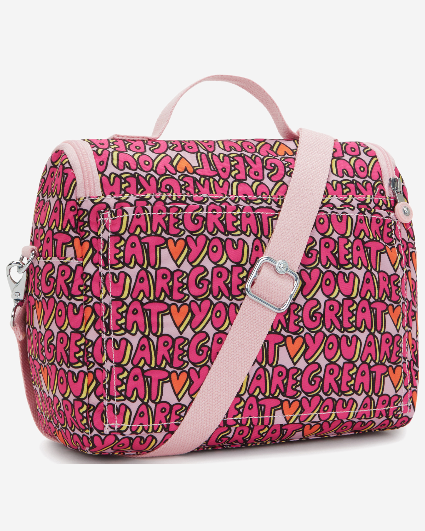 Kipling  New Kichirou U R Great Prt Large LunchBag with Trolley Sleeve I5749-6KZ