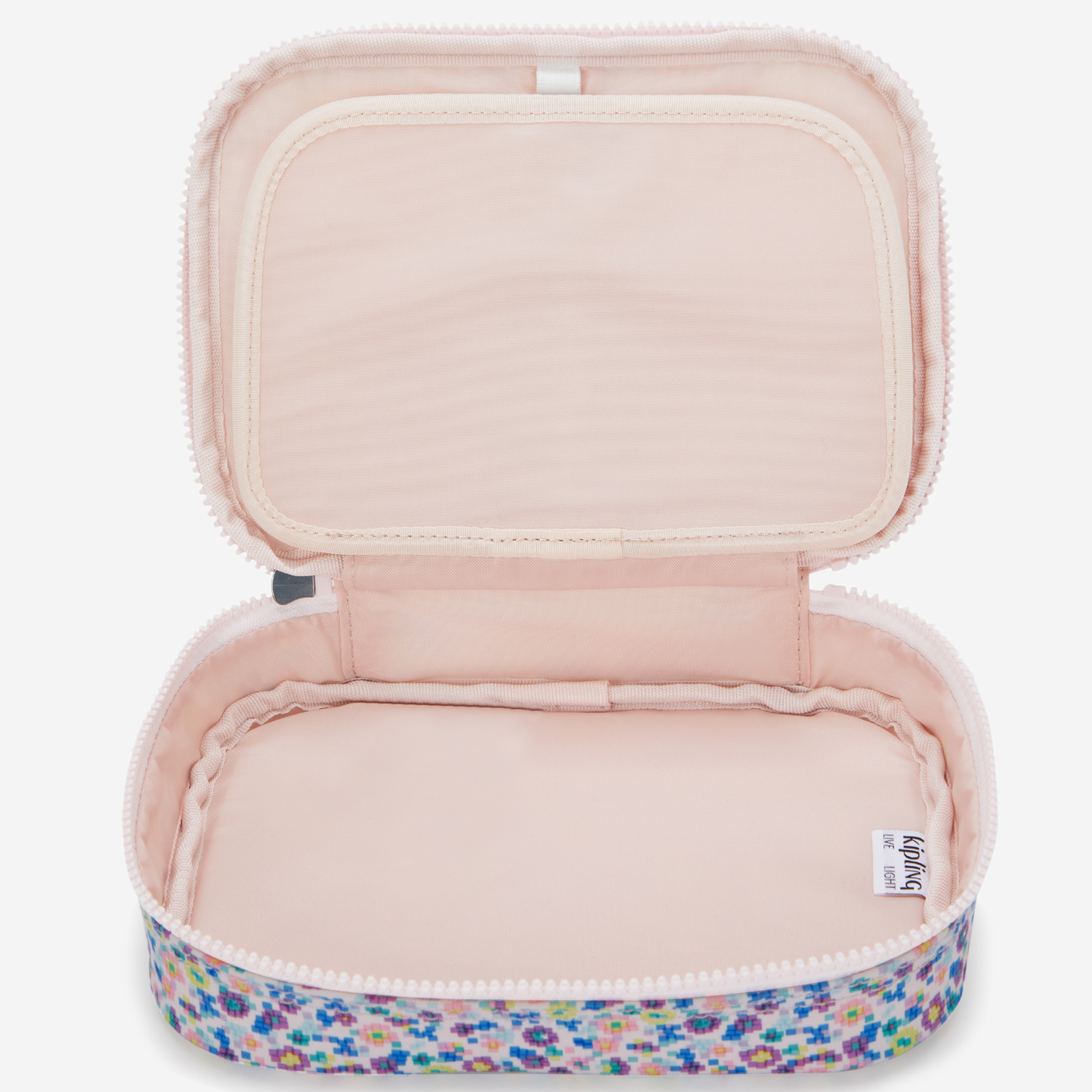 KIPLING 100 Pens Digi Flower Prt Large pencase I6002-7ER