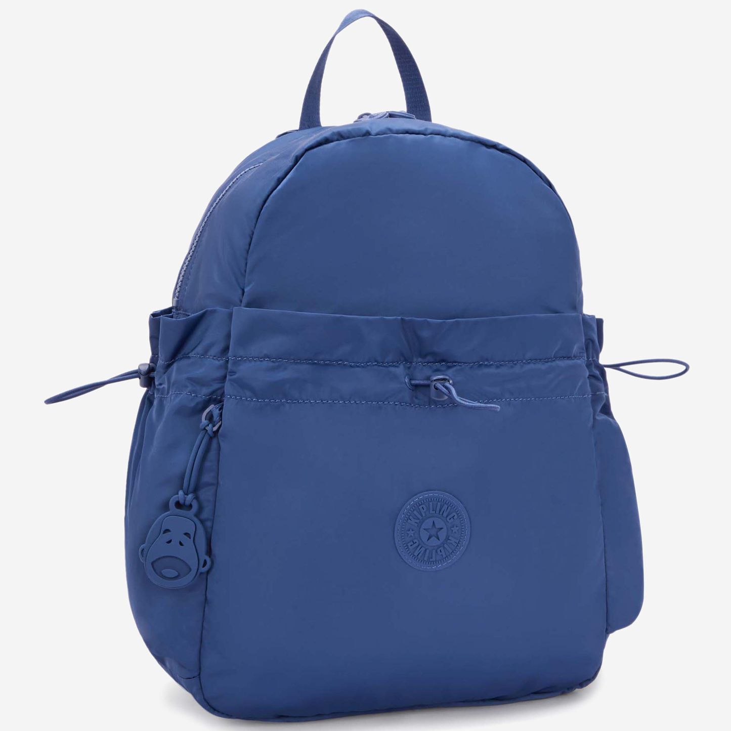 KIPLING Amita Casual Blue GZ Medium Backpack with Drawstring Pocket I8172-1KZ