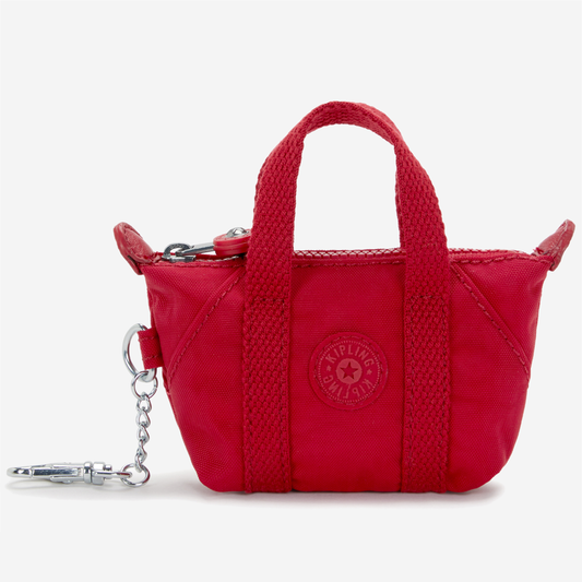 KIPLING Mini Art Ruby Red Mini pouch (with keyhanger) I7200-1NW