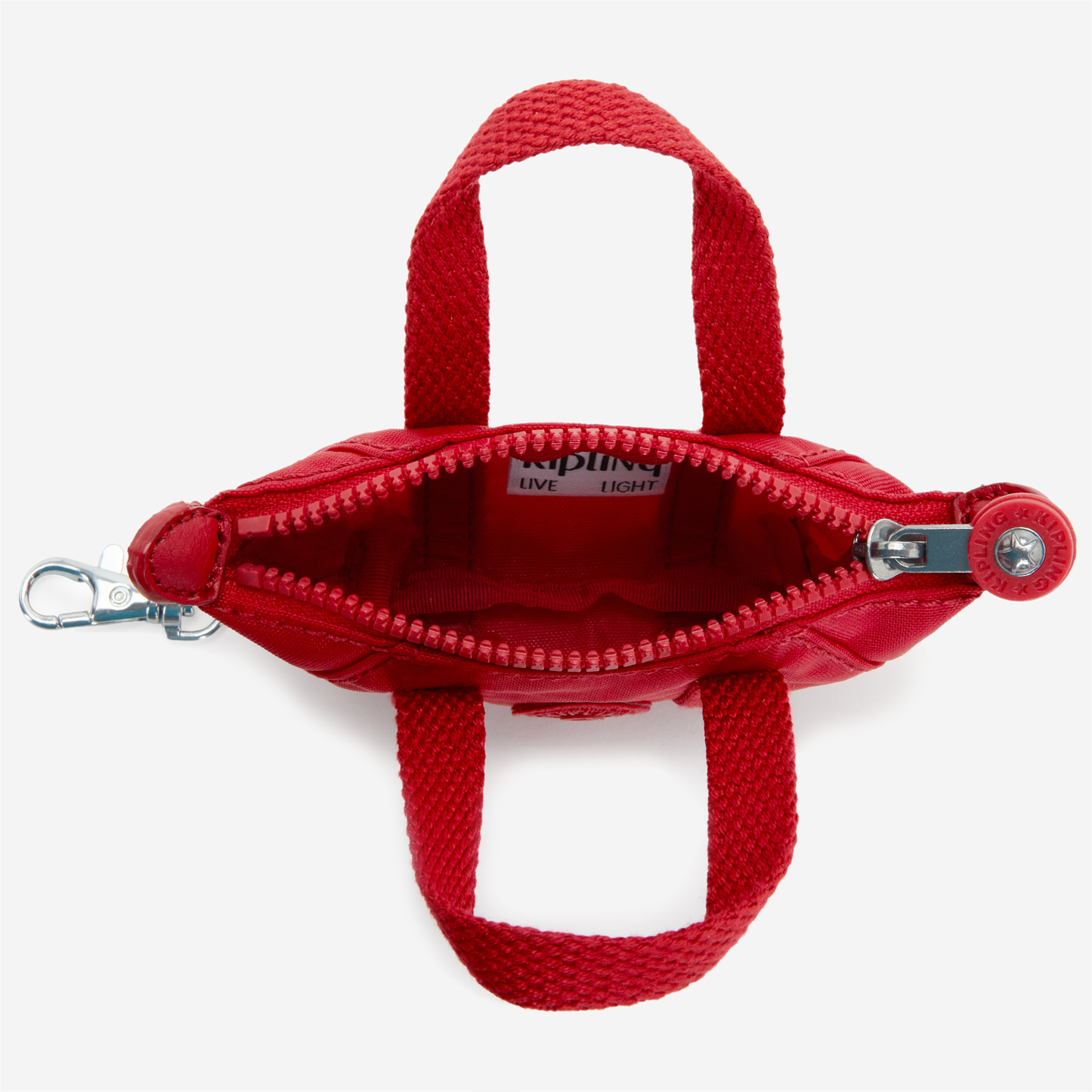 KIPLING Mini Art Ruby Red Mini pouch (with keyhanger) I7200-1NW