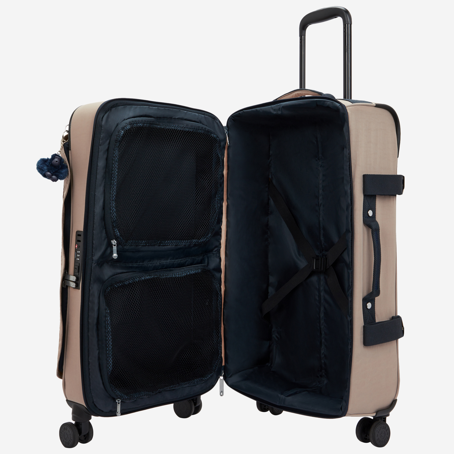 KIPLING Spontaneous M Soft Taupe C Medium wheeled luggage I6918-7ML