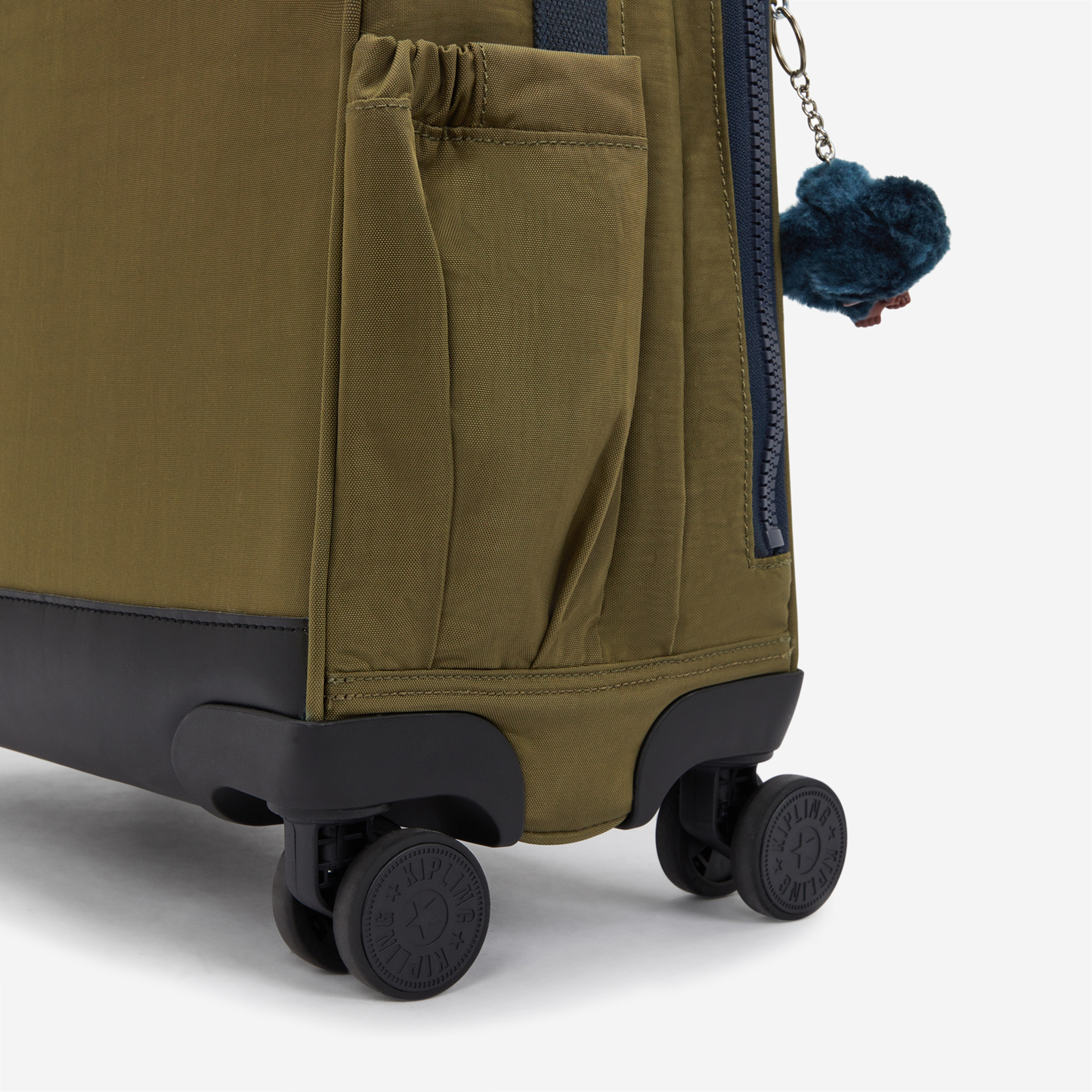 KIPLING New Storia Treasure Green Kids' 4-Wheeled School Bag with Laptop Compartment I4050-1HW