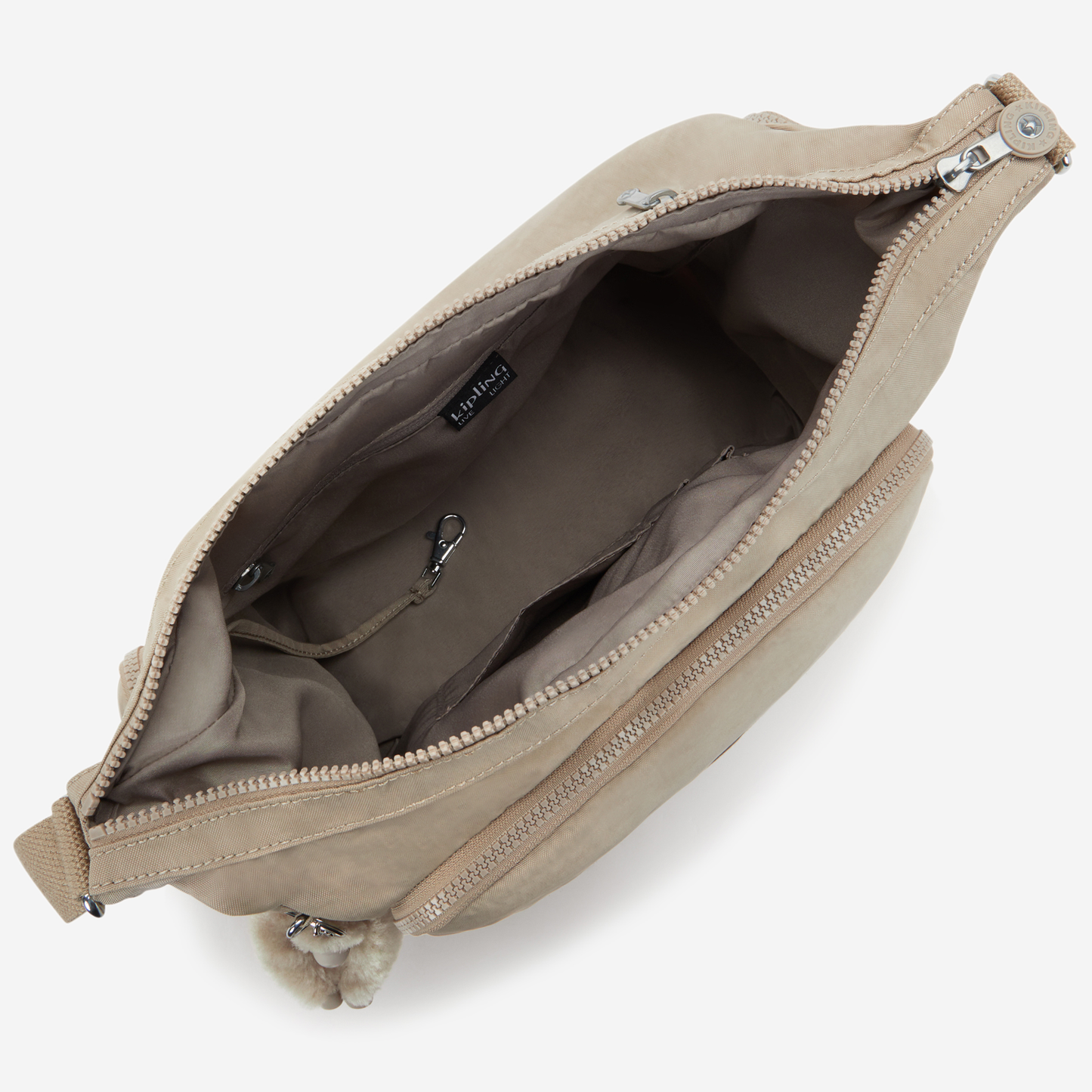 KIPLING Gabb Soft Taupe Large crossbody I5740-4PW