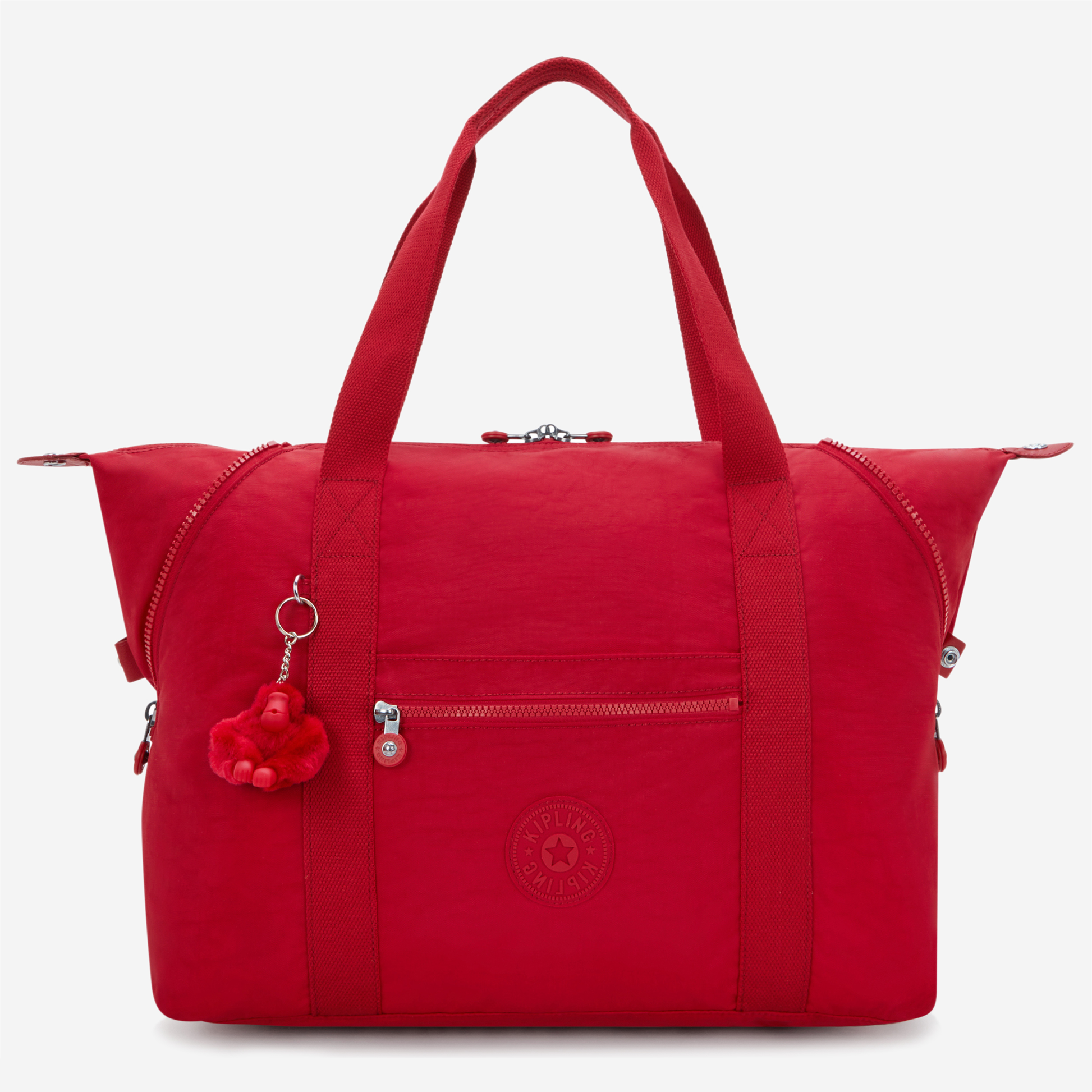KIPLING Art M Ruby Red Large tote 13405-1NW