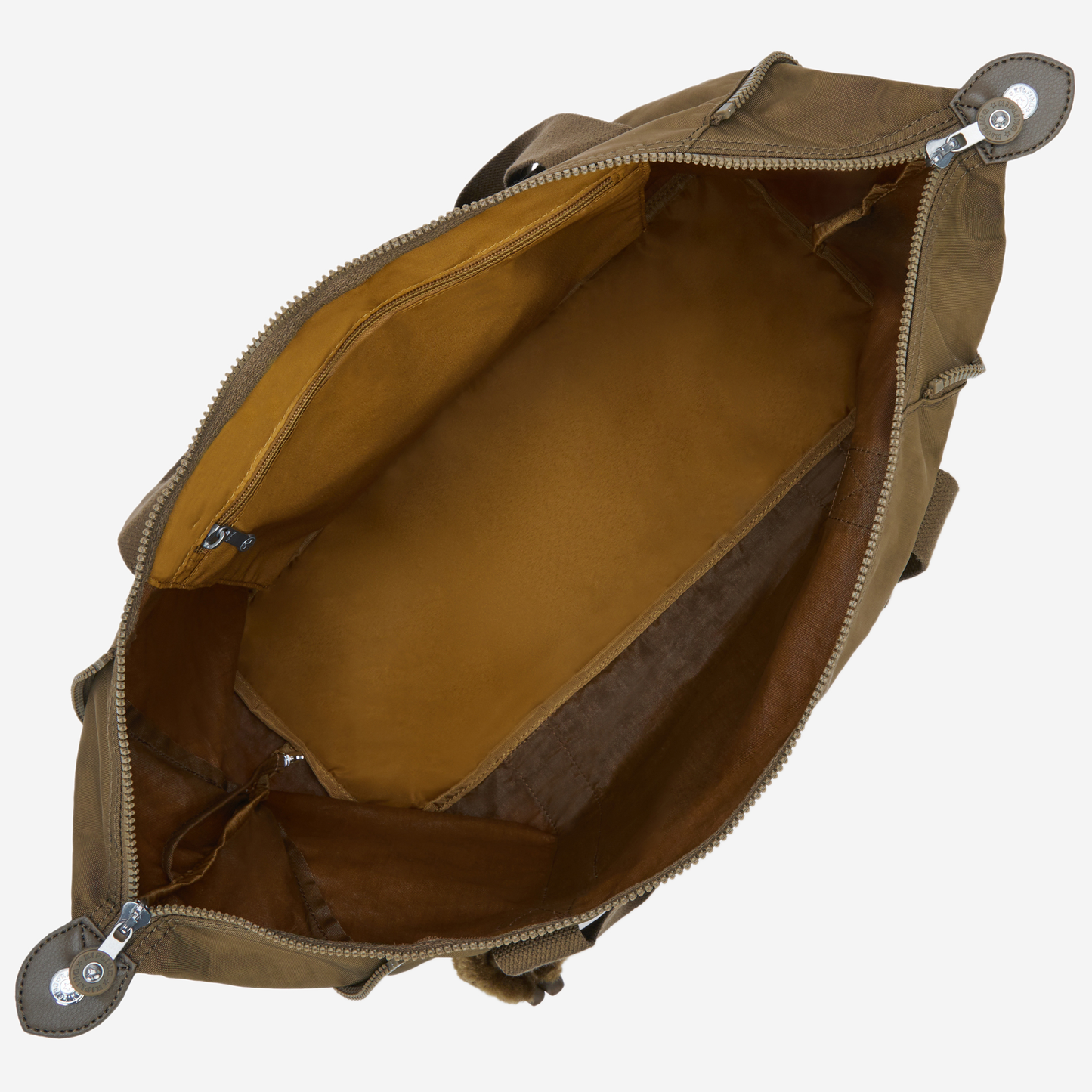 KIPLING Art M Smooth Khaki Large tote 13405-1NA