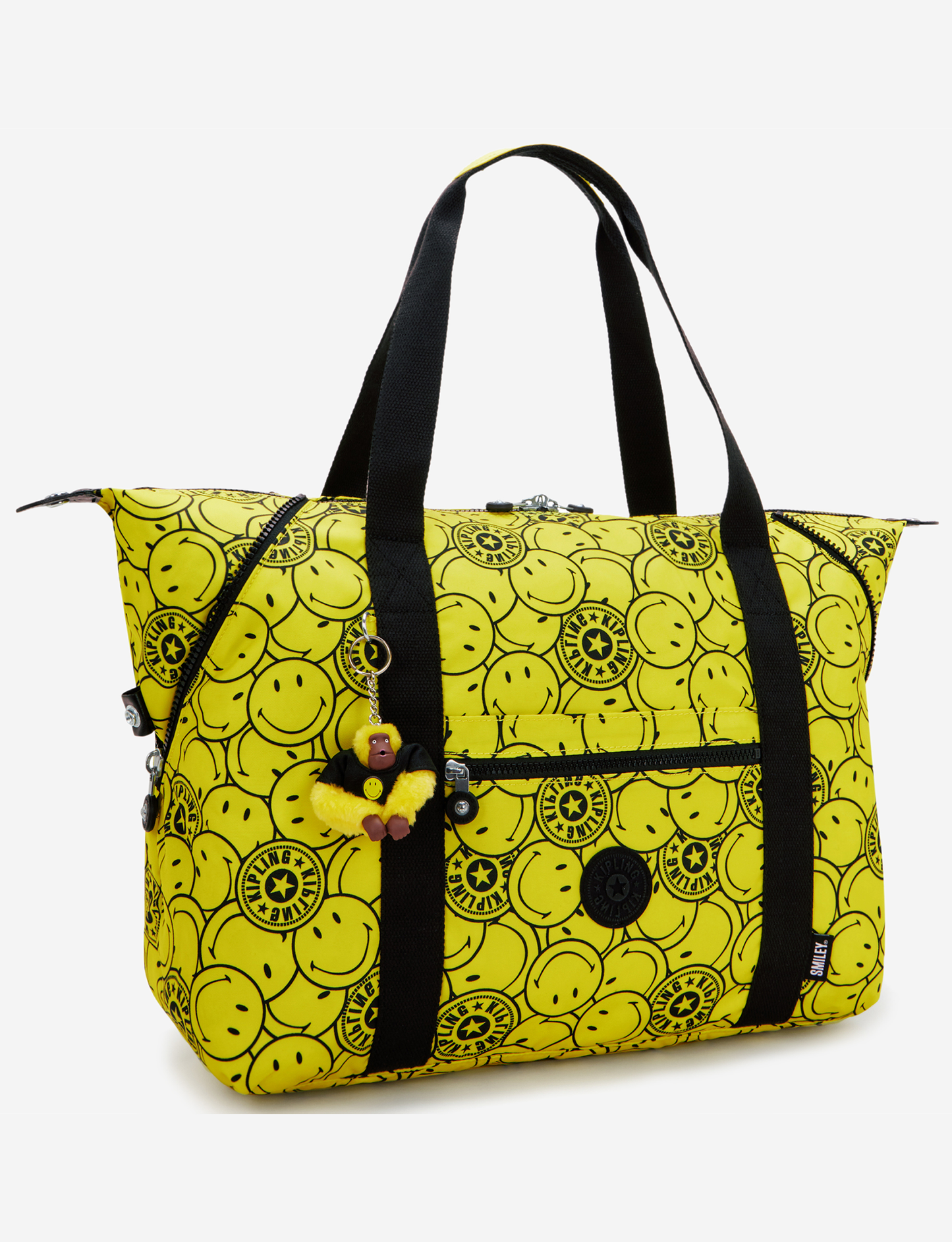 KIPLING Art M Yellow Fun Ball Large tote I8242-5KS