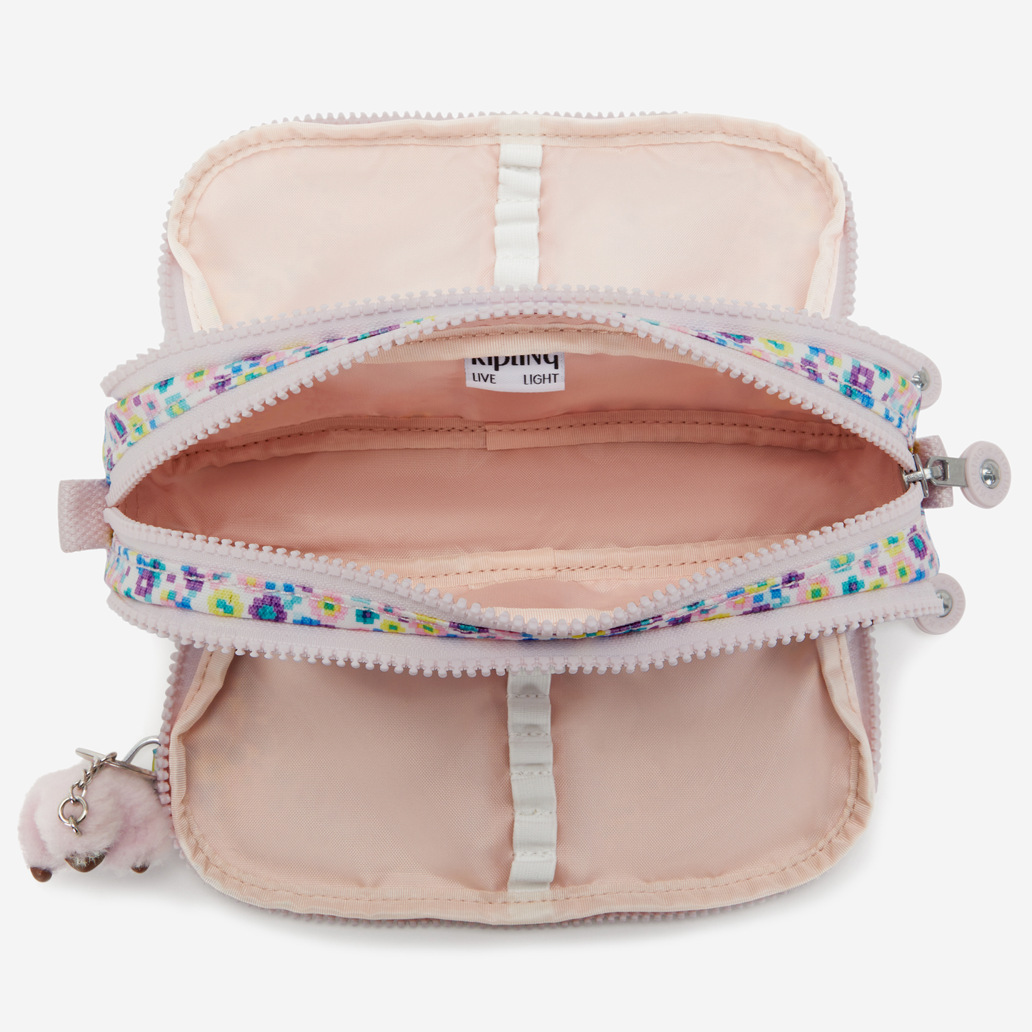 KIPLING Gitroy Digi Flower Prt Large pencase I3560-7ER