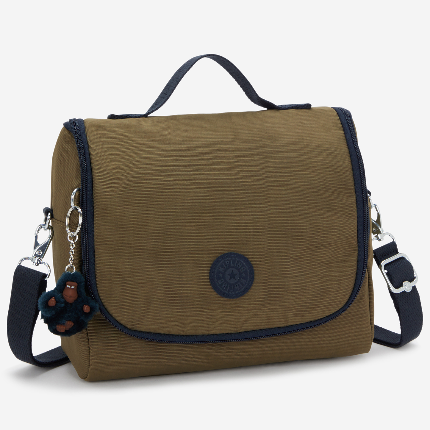 KIPLING New Kichirou Treasure Green Large lunchbag (with trolley sleeve) 15289-1HW