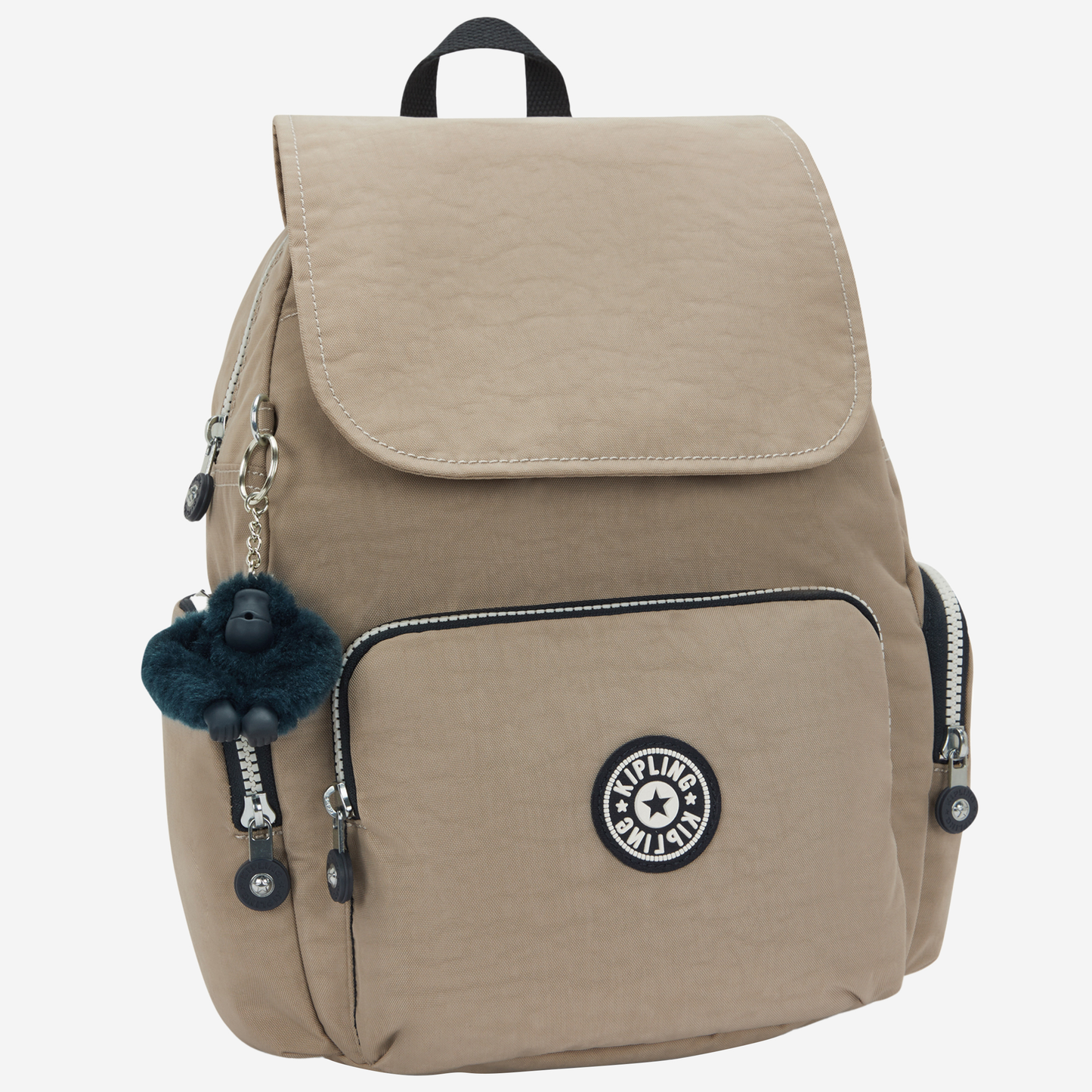 KIPLING City Zip S Soft Taupe C Small backpack I3523-7ML