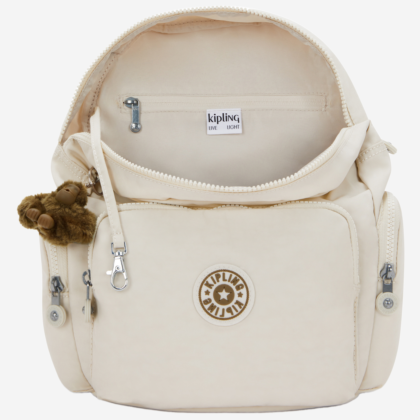KIPLING City Zip S Soft Sand Small backpack I3523-9LO