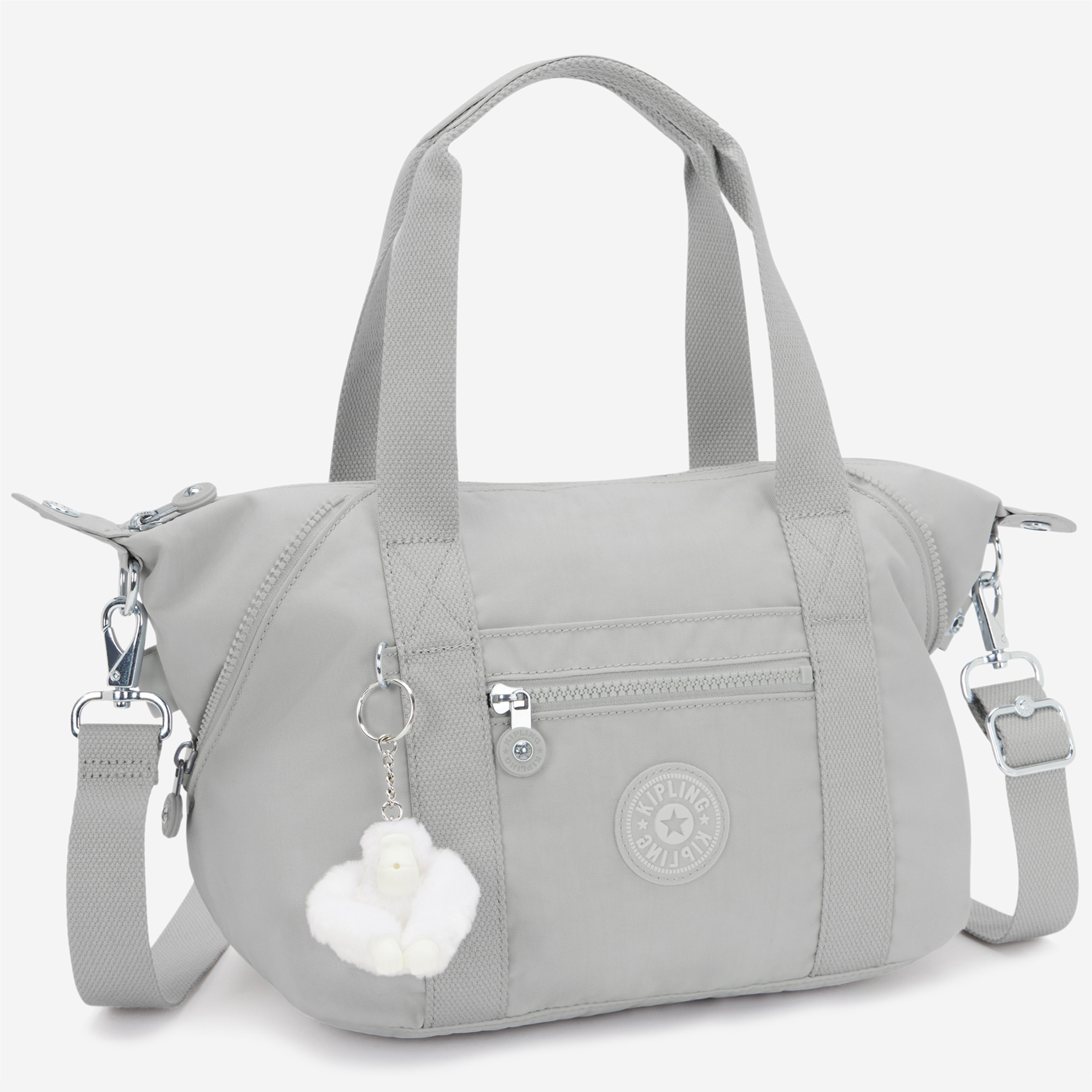 KIPLING Art Mini Easy Grey Small handbag (with removable shoulderstrap) 01327-9RW