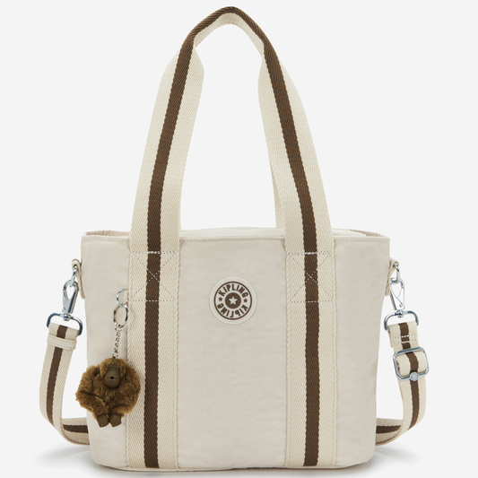 KIPLING Minta M Up Soft Sand Medium tote (with removable shoulderstrap) I8642-9LO