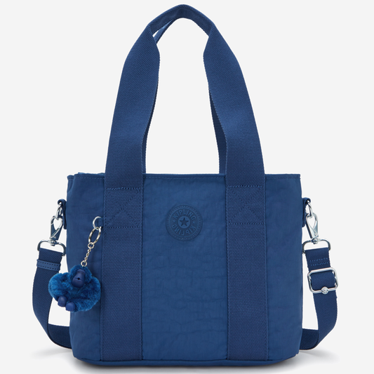 KIPLING Minta M Up Casual Blue Medium tote (with removable shoulderstrap) I8642-5PZ