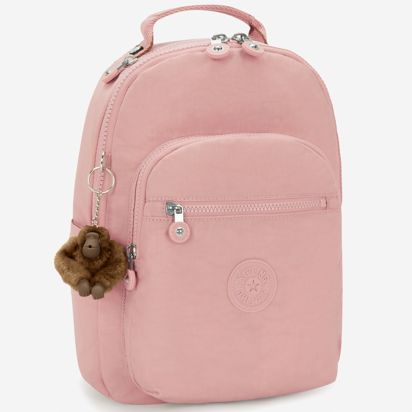 KIPLING Seoul S Memory Pink Small backpack (with tablet compartment) I4082-0PN