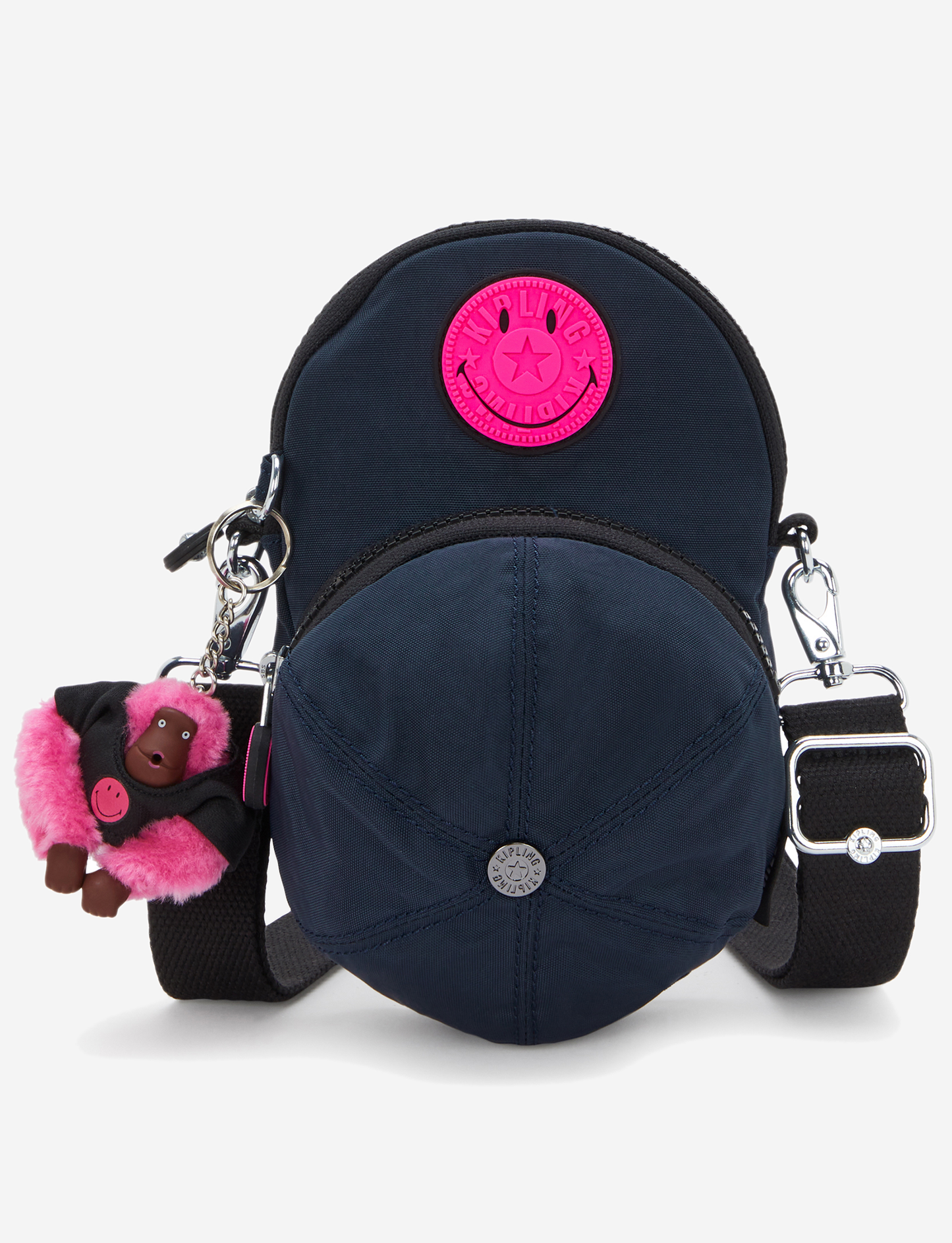 KIPLING Cap Bag Pink Fun Blue Small crossbody bag I9565-9KS