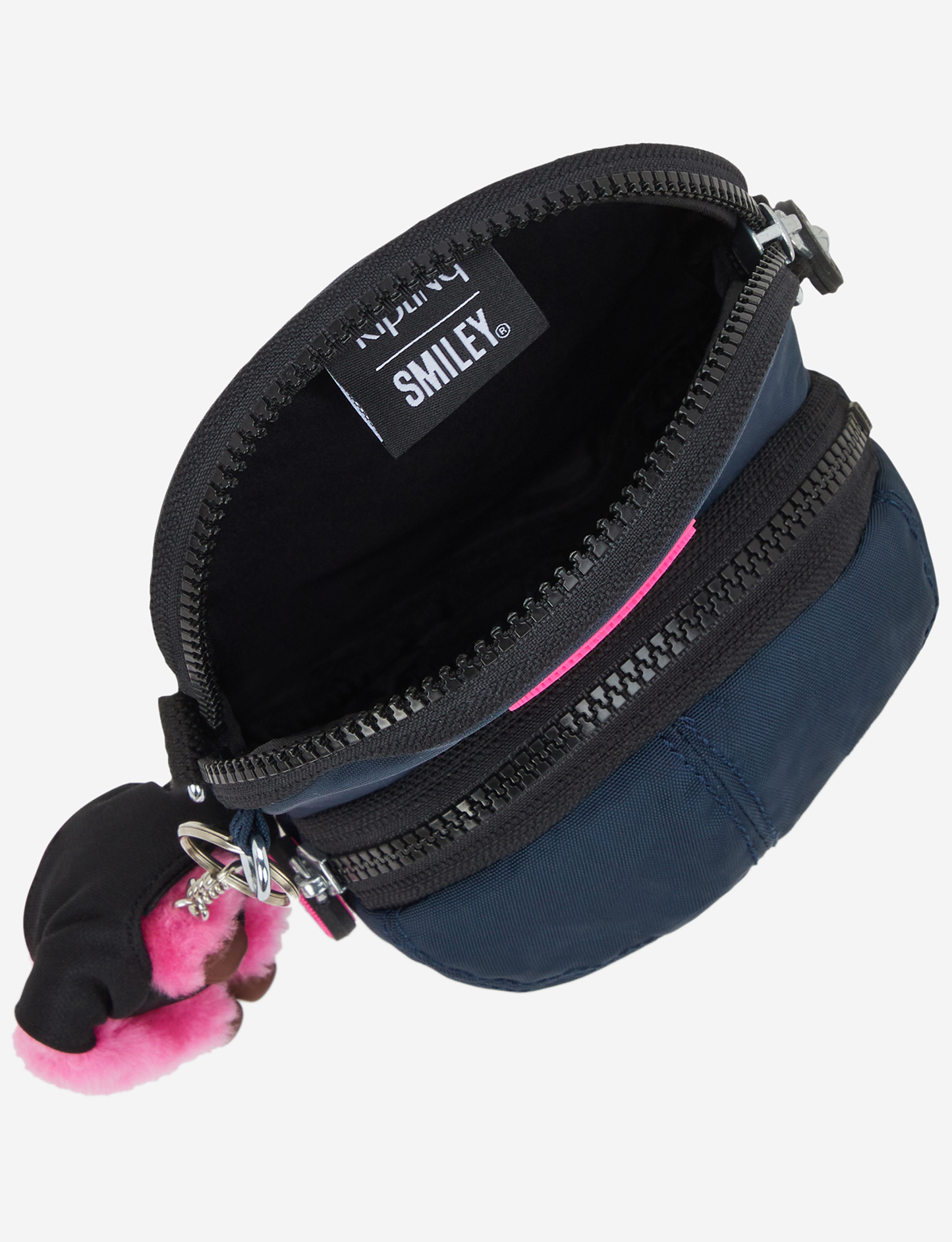 KIPLING Cap Bag Pink Fun Blue Small crossbody bag I9565-9KS