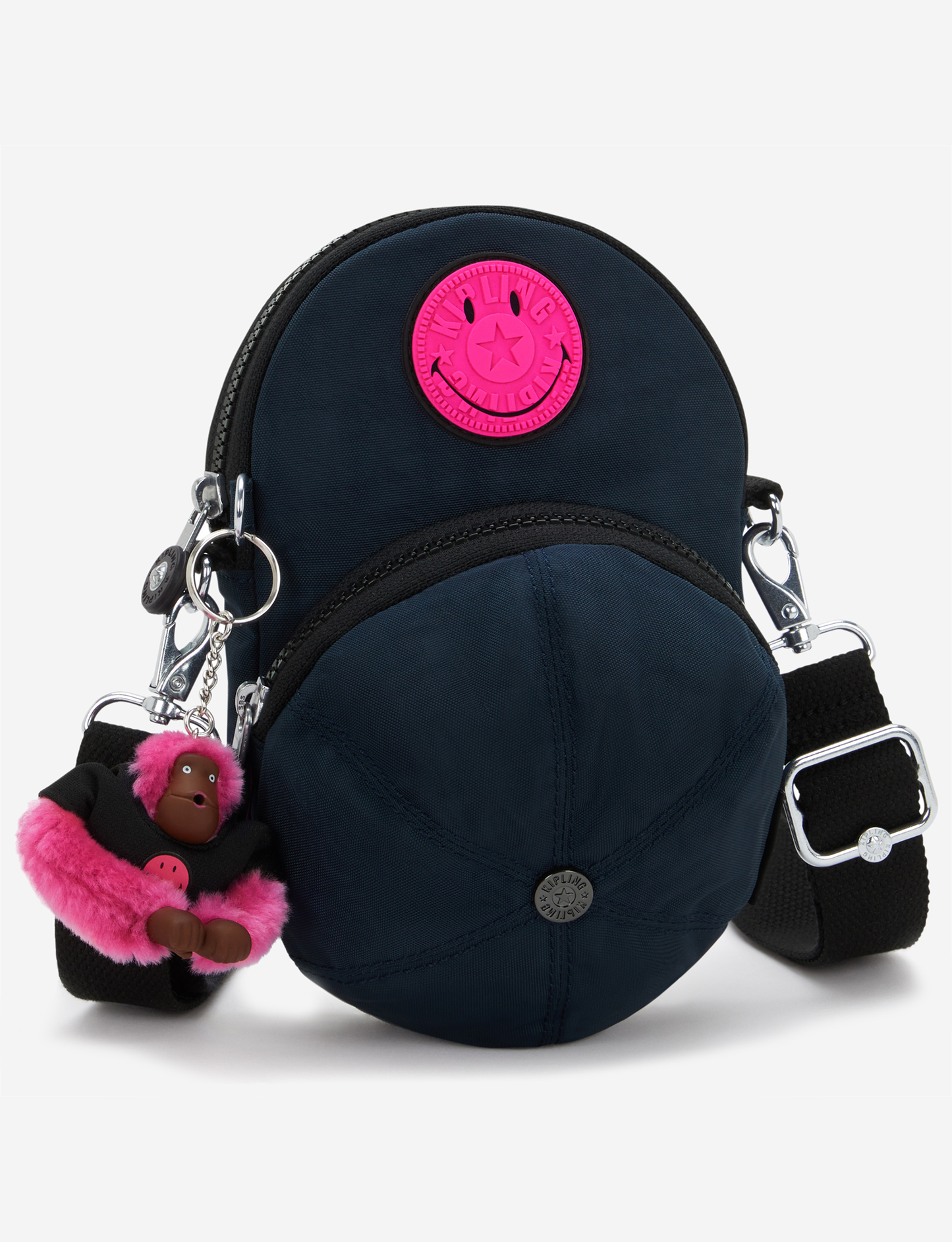 KIPLING Cap Bag Pink Fun Blue Small crossbody bag I9565-9KS