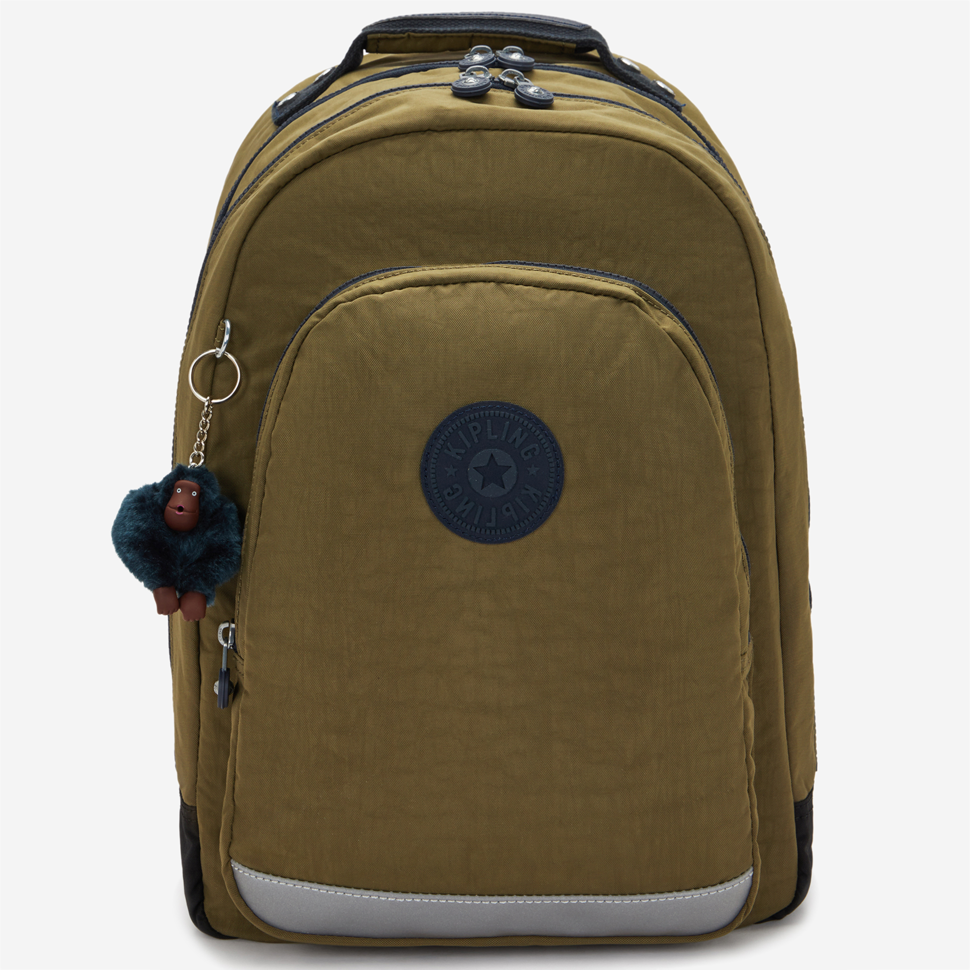 KIPLING Class Room Treasure Green Large backpack (with laptop compartment) I4053-1HW