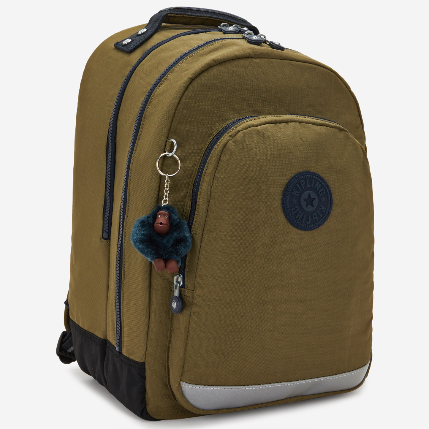 KIPLING Class Room Treasure Green Large backpack (with laptop compartment) I4053-1HW