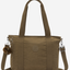 KIPLING Asseni S Smooth Khaki Small tote (with removable shoulderstrap) I4400-1NA