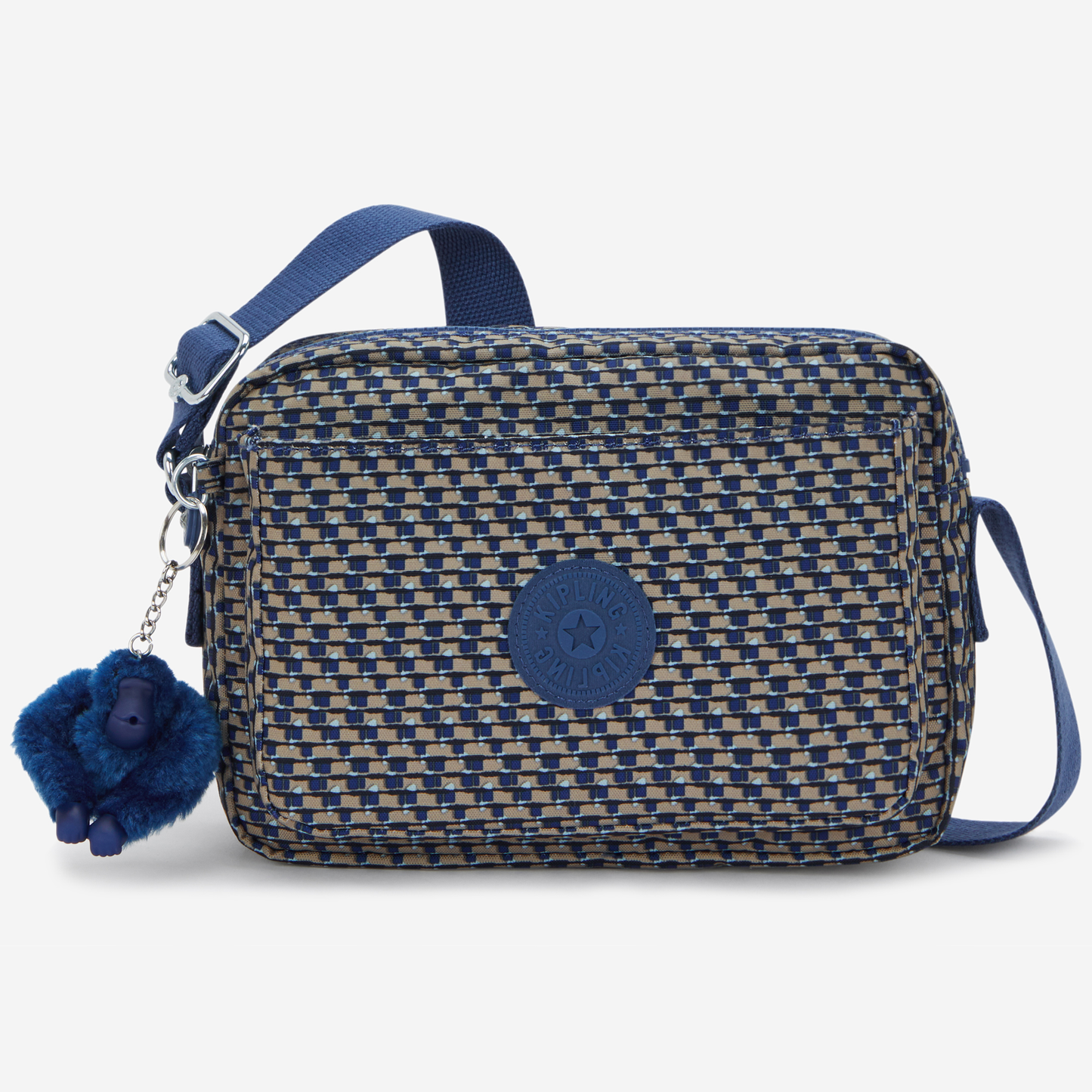 KIPLING Abanu M Blue on Wire Medium crossbody I6237-9PC