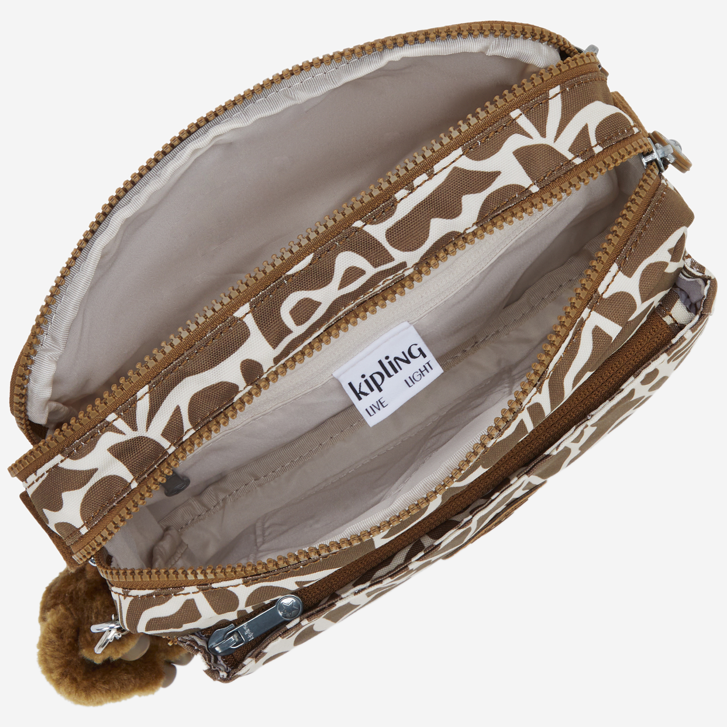 KIPLING Abanu M Cocktail Khaki Medium crossbody I6237-9GD