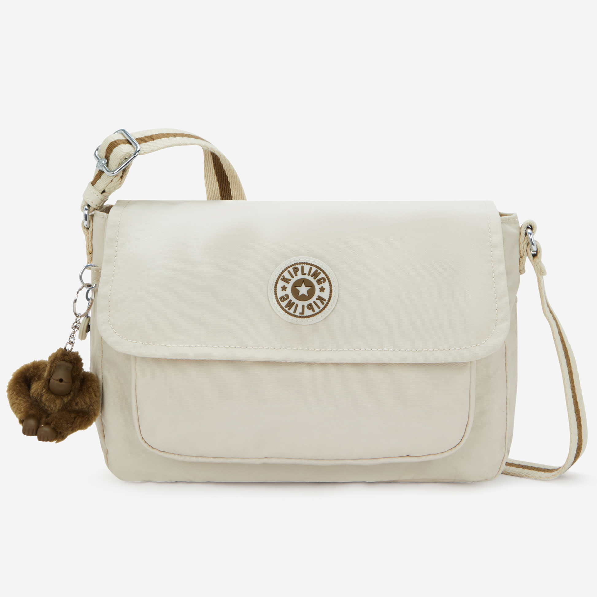 KIPLING Dalma Soft Sand Medium crossbody (with expandable zip) I8123-9LO