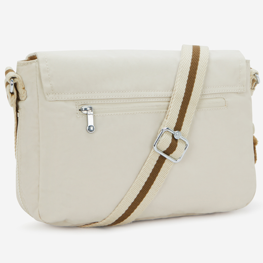 KIPLING Dalma Soft Sand Medium crossbody (with expandable zip) I8123-9LO