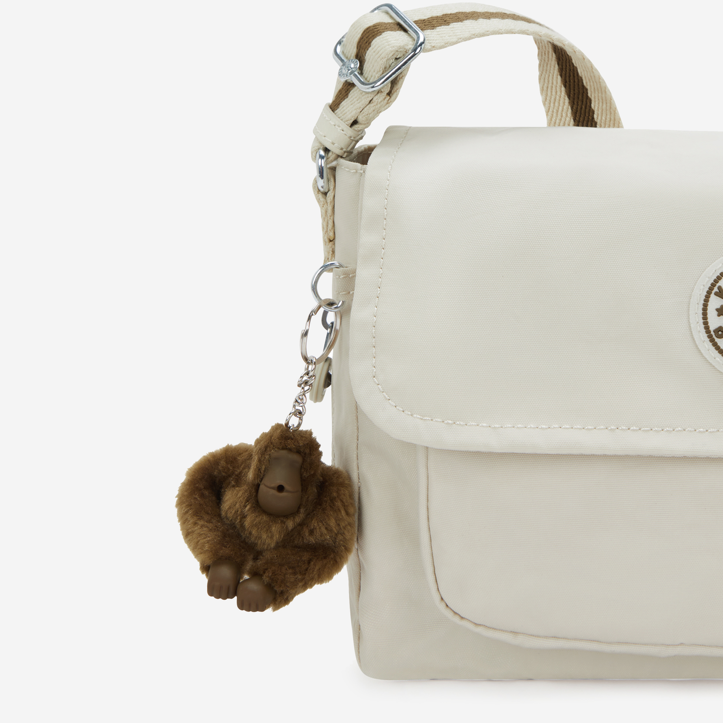 KIPLING Dalma Soft Sand Medium crossbody (with expandable zip) I8123-9LO