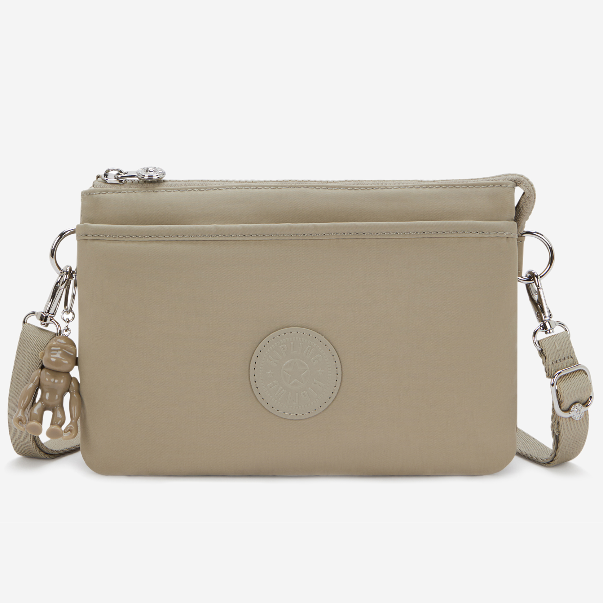 KIPLING Riri Boho Tan Small crossbody (with removable shoulderstrap) I7679-1HX