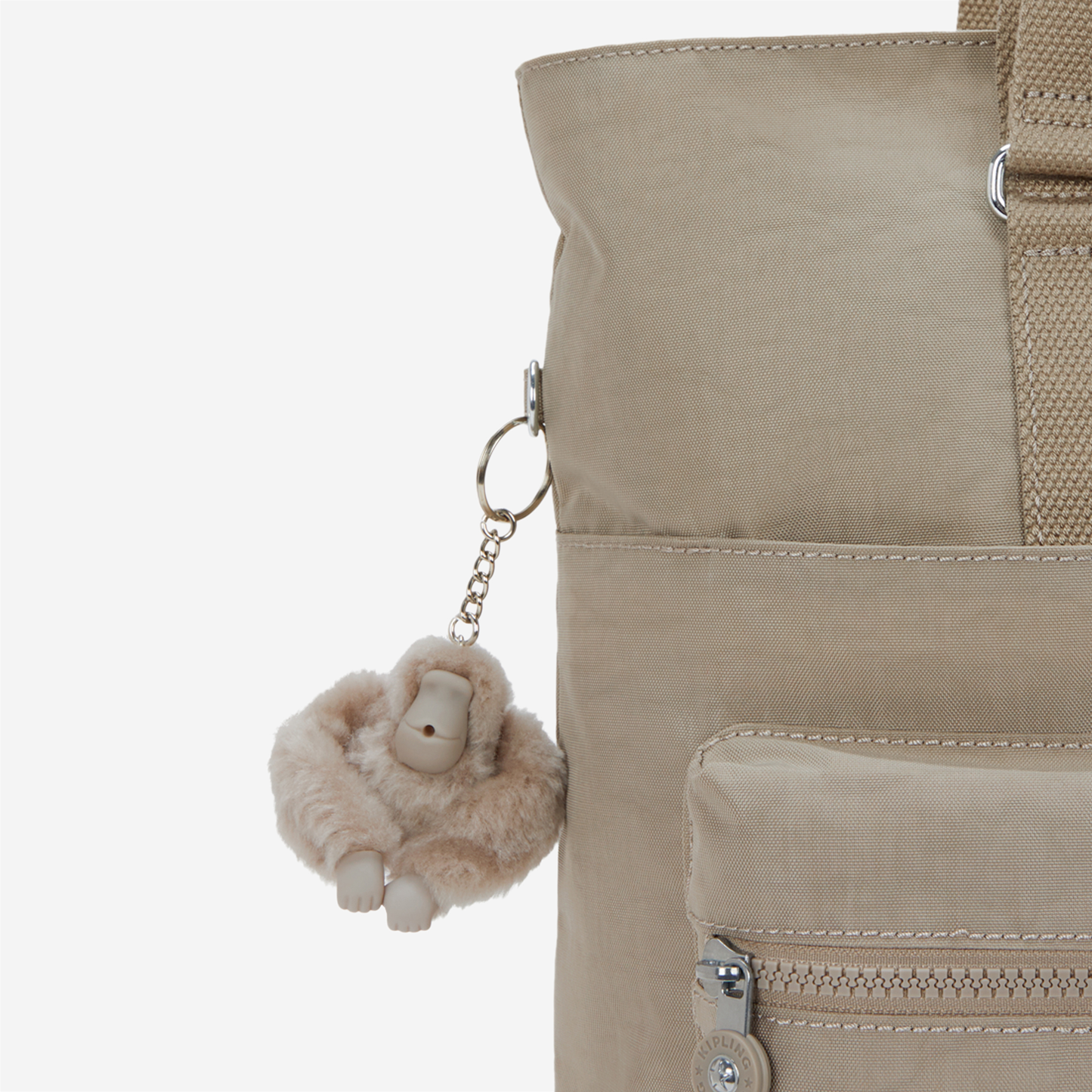 KIPLING India Soft Taupe Large tote I4609-4PW