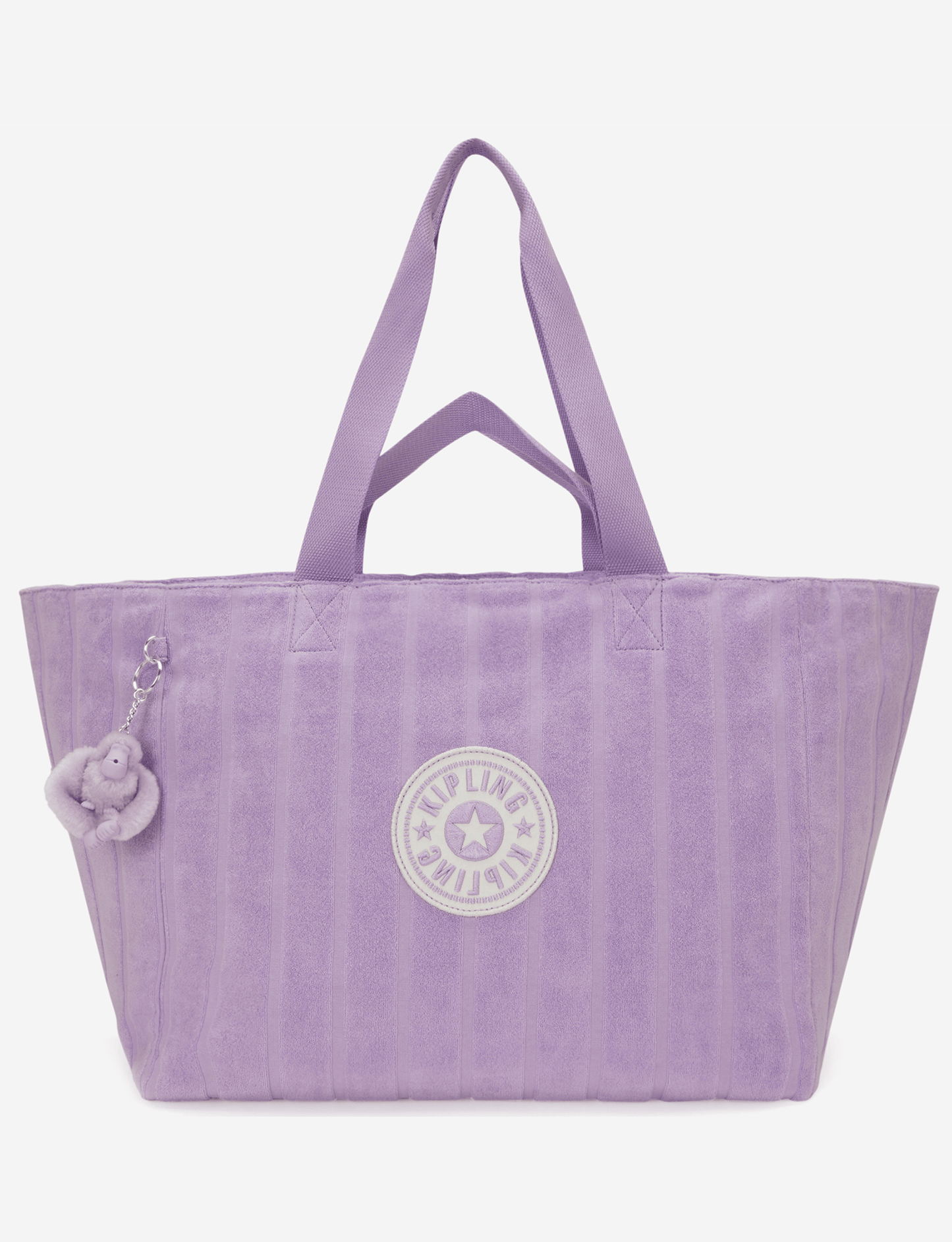 Kipling Naomi Lilacky Towel Large Tote with extra pouch I8699-9HS