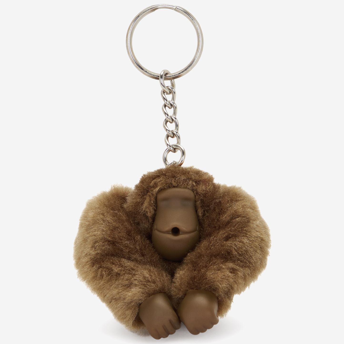 KIPLING Monkeyclip S Smooth Khaki Pack of 10 Small monkey keyhangers 16474-1NA