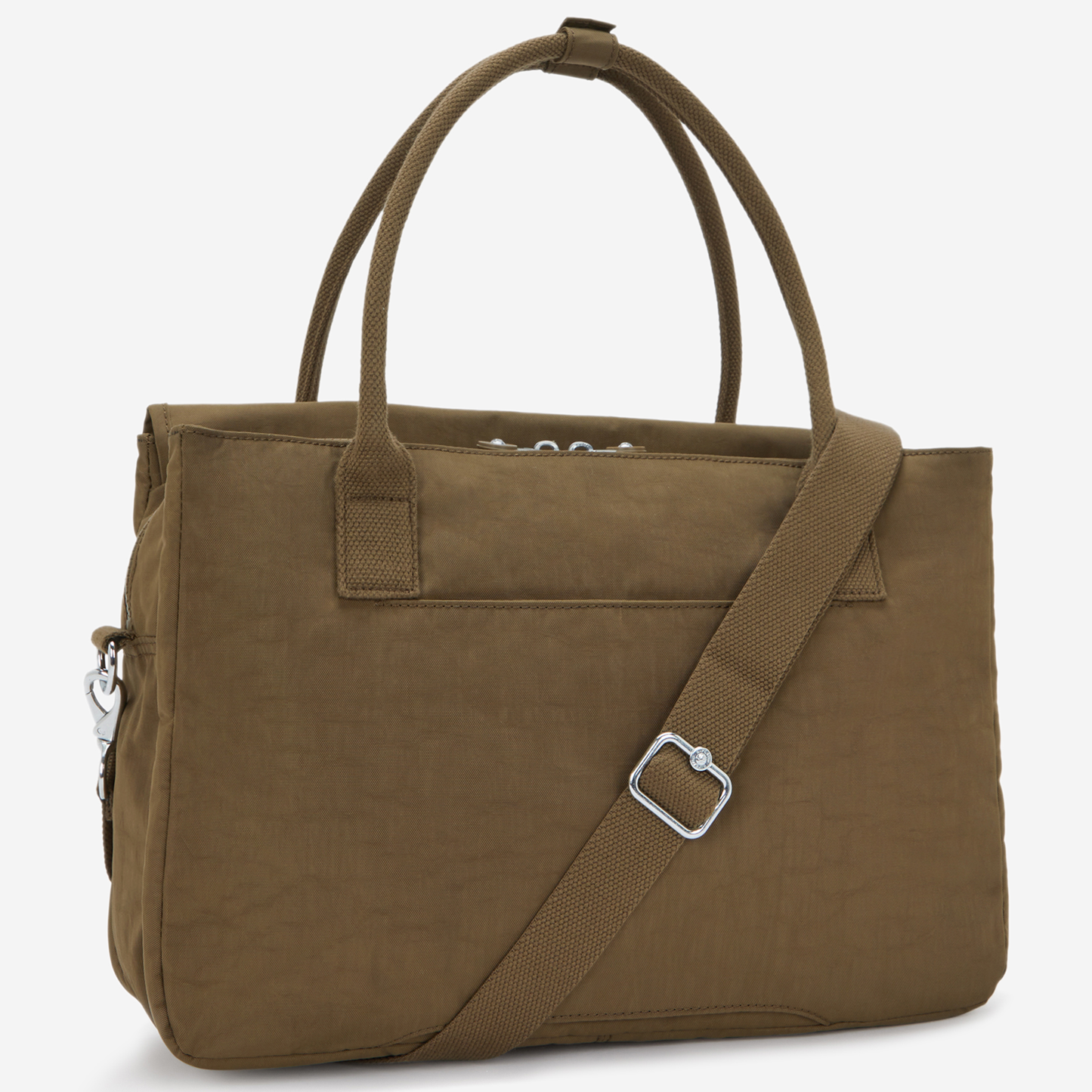 KIPLING Superworker S Smooth Khaki Small working bag (with removable shoulderstrap) I6134-1NA