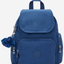 Kipling City Zip Mini Casual Blue Mini Backpack with Adjustable Straps I6046-5PZ
