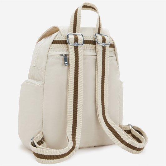 KIPLING City Zip Mini Soft Sand Mini Backpack with Adjustable Straps I6046-9LO