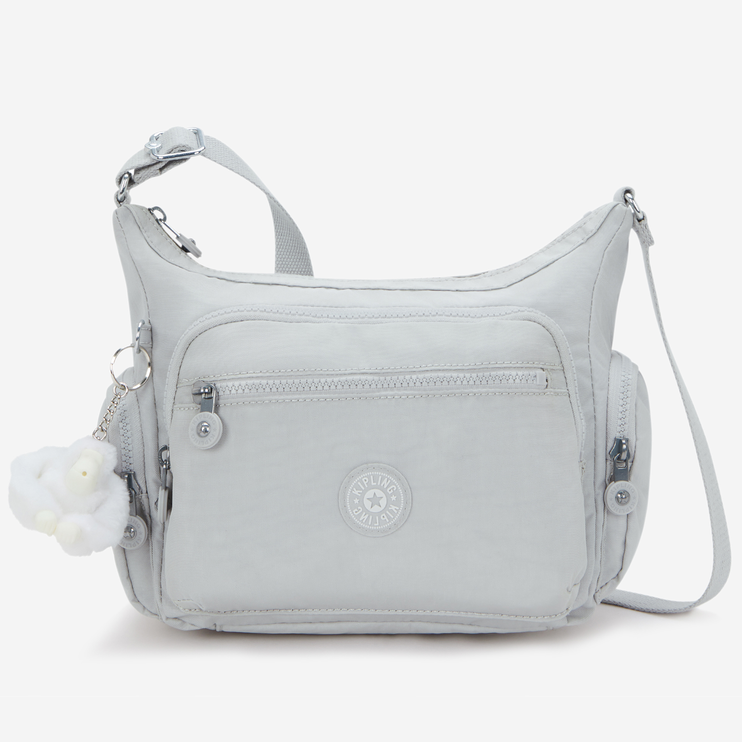 KIPLING Gabbie S Easy Grey Medium crossbody I2531-9RW