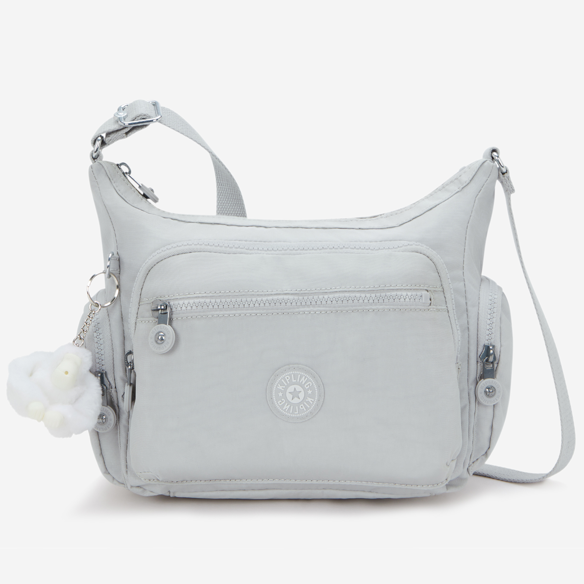 KIPLING Gabbie S Easy Grey Medium crossbody I2531-9RW