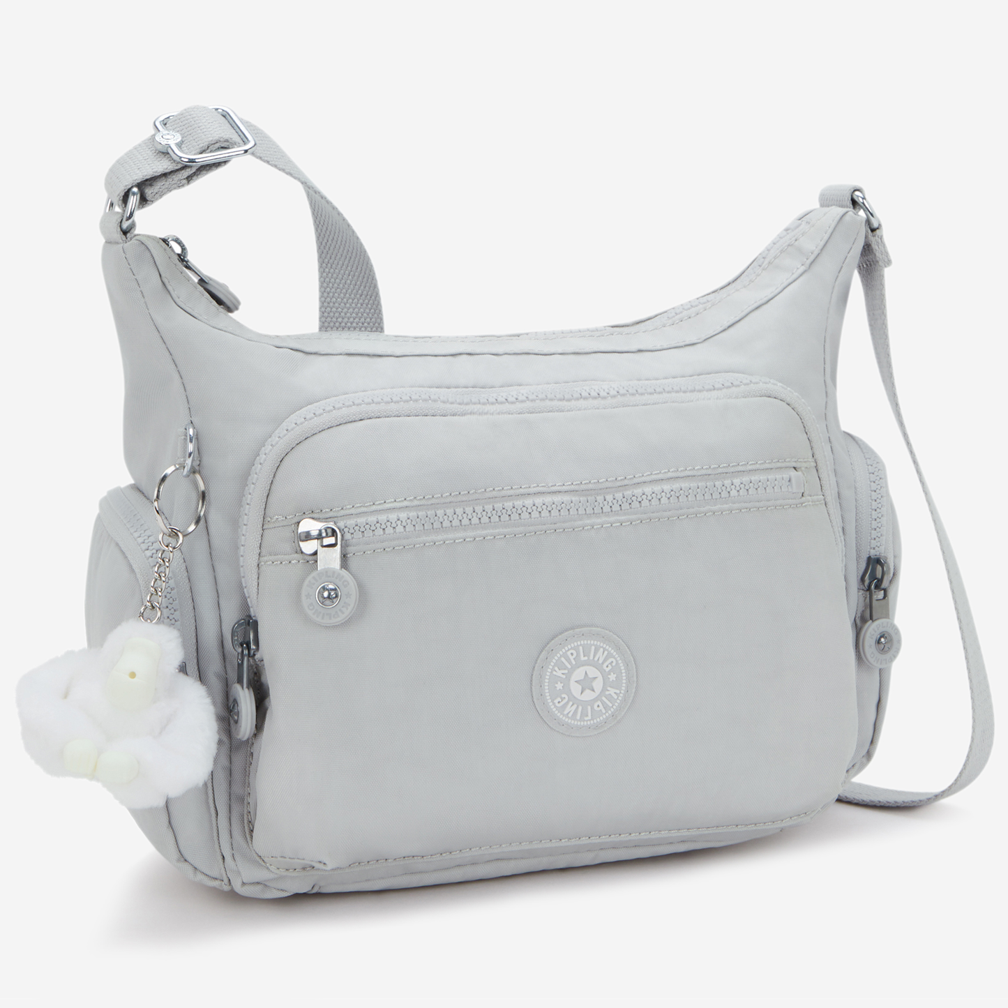 KIPLING Gabbie S Easy Grey Medium crossbody I2531-9RW