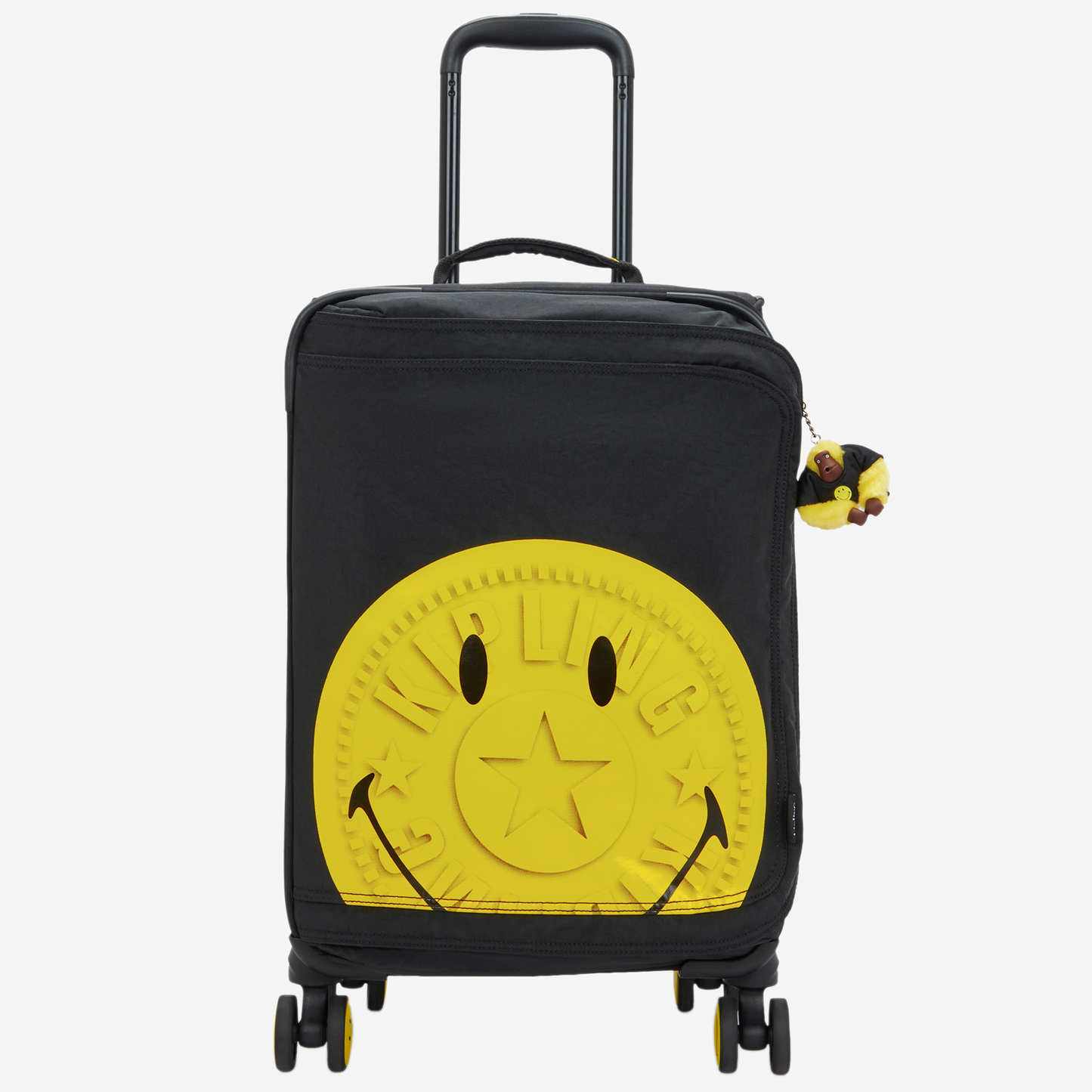 KIPLING Spontaneous S Yell Fun Black Small wheeled luggage I8533-1KS