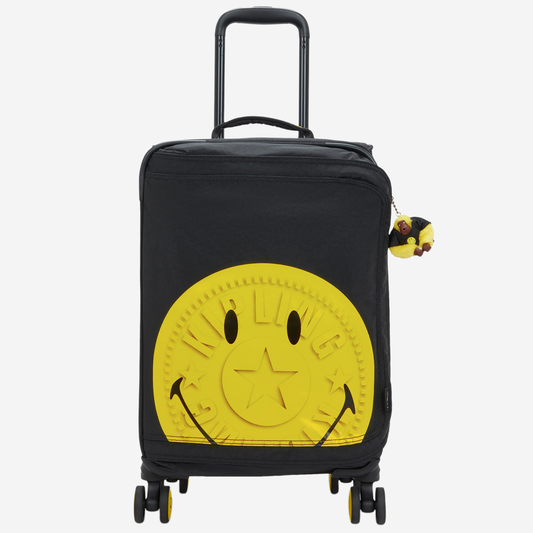 KIPLING Spontaneous S Yell Fun Black Small wheeled luggage I8533-1KS