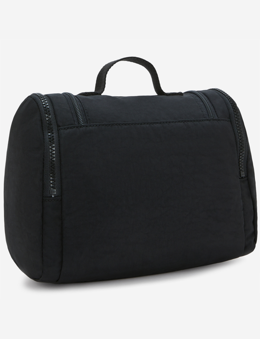 Kipling Gloria Yell Fun Black Medium Toiletry Bag (with hanging hook) I8694-1KS