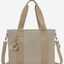Kipling Minta L Up Soft Taupe Large Tote (with Removable Shoulderstrap) I8258-4PW