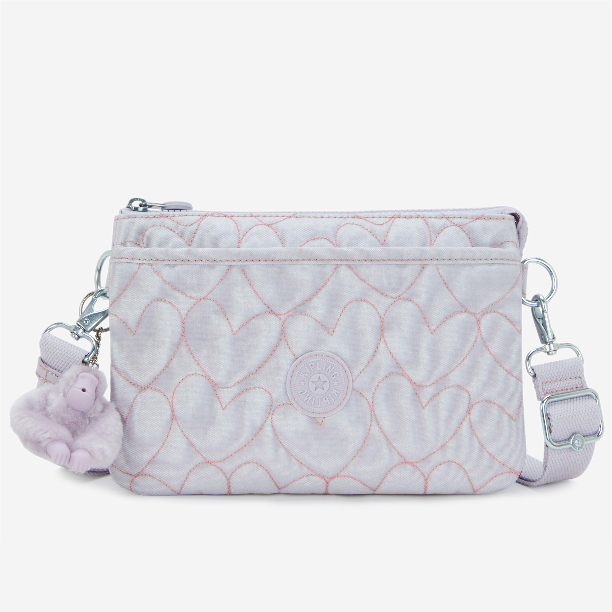 KIPLING Riri Hearts Shimmer Small crossbody (with removable shoulderstrap) I8693-MO6