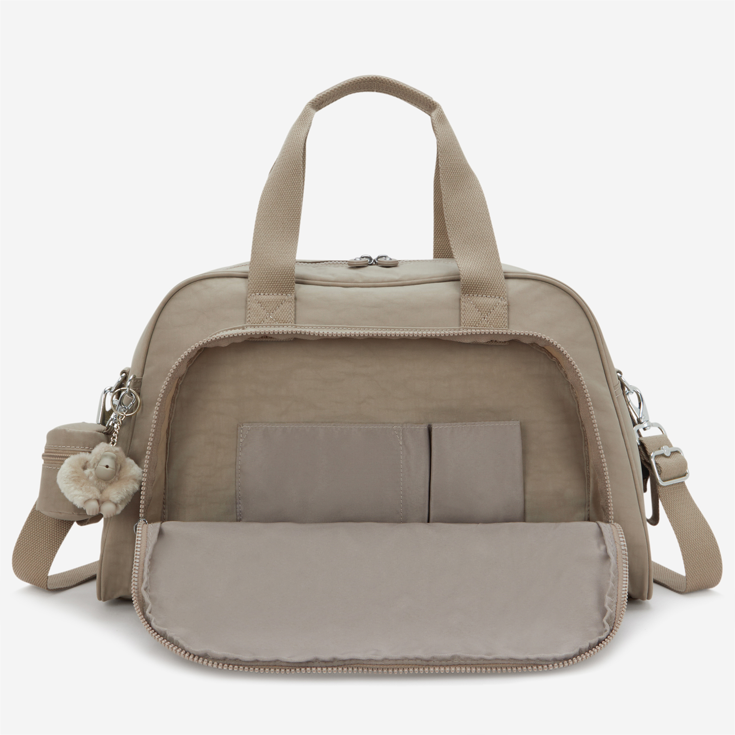 KIPLING Camama Soft Taupe Large baby bag (with changing mat) 10153-4PW